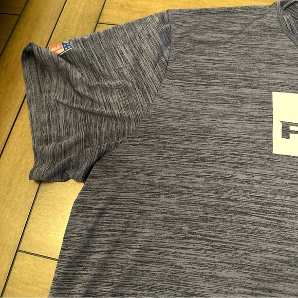 Nike Dri Fit Atlanta Falcons Football Mens T Shirt Size XXL Gray NFL Active Wear - Picture 8 of 12